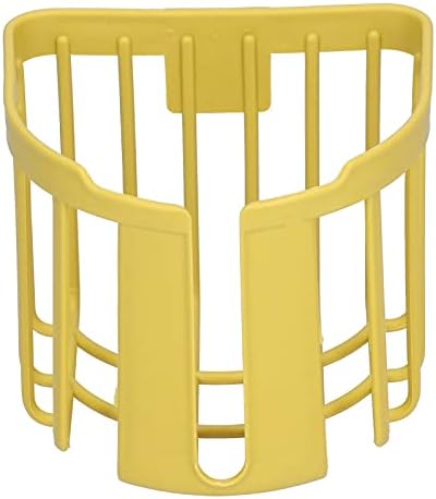 Jwthee Yellow Toilet Paper Holder with Drainage and Ventilation