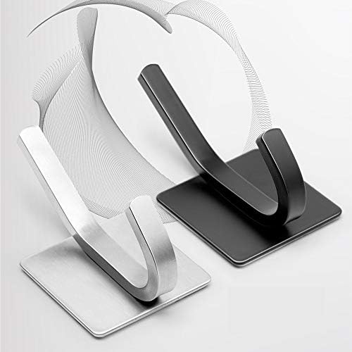 5pcs Stainless Steel Hooks for Bathroom Robe and Towel Holders