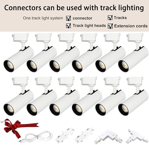 Bravsekai H-Type Track Lighting Connector