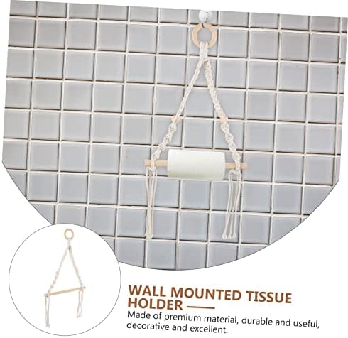 NUOBESTY Bohemia Nautical Style Toilet Paper Holder