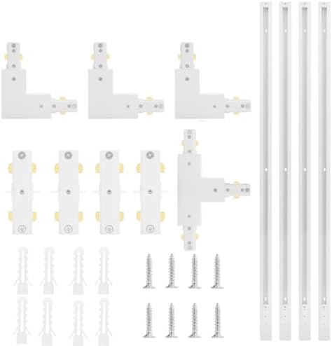 Taysing H Track Lighting Rails Kit 132ft White