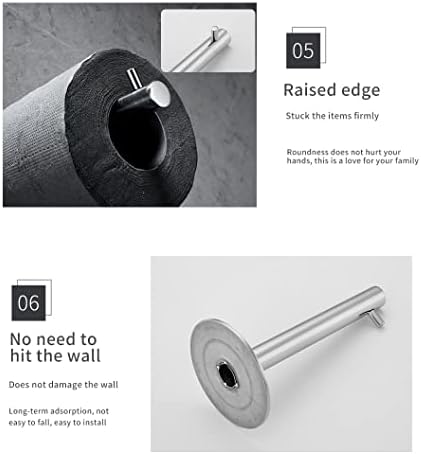BAHELS Toilet Paper Holder Chrome Stainless Steel Wall Mount