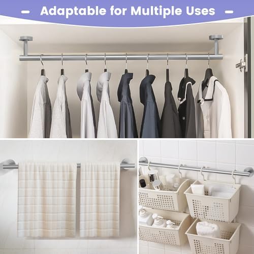 YACVCL 10-Piece Brushed Nickel Bathroom Hardware Set