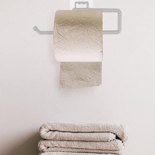 TEHAUX Wall-Mounted Toilet Paper Holder Roll Storage Stand