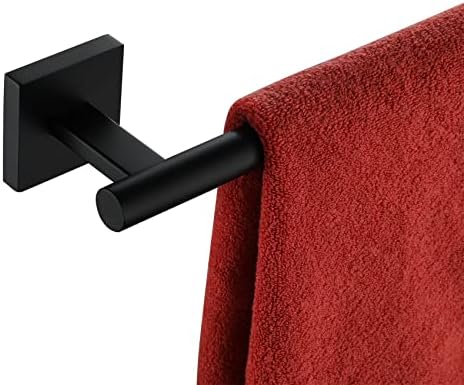 KOKOSIRI Matte Black Towel Rail 24 Inch
