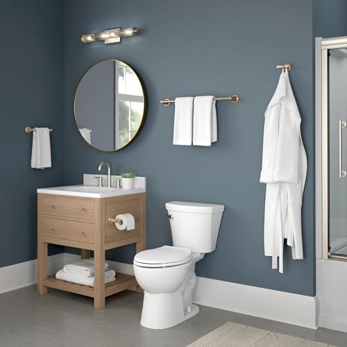 DELTA Stryke 8 in Towel Bar in Champagne Bronze