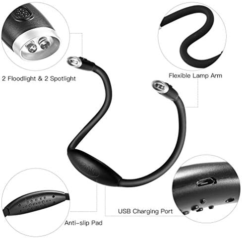 LEDGLE Updated Neck Light for Reading Knitting and Repairing
