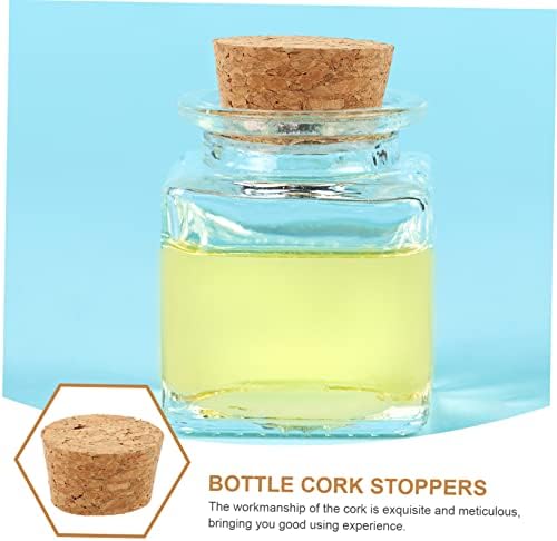 DECHOUS Wooden Wine Stoppers with Cork Plugs 60 Pcs Set
