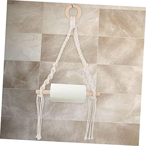 Nautical Macrame Toilet Paper Holder Decorative