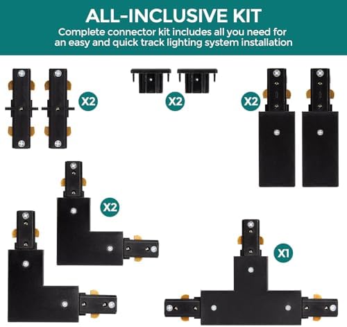 iCreating H Track Lighting Connector Kit