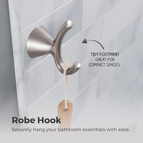 Pfister Willa Towel Hook Brushed Nickel 1