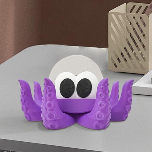 Cute Octopus Toilet Paper Roll Holder