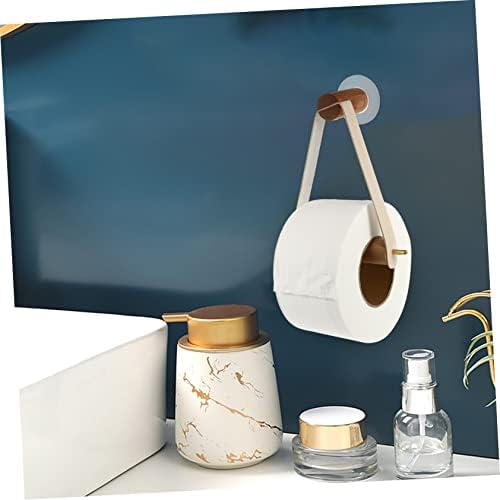 Vaguelly Wall Mounted Toilet Paper Holder with Towel Rack