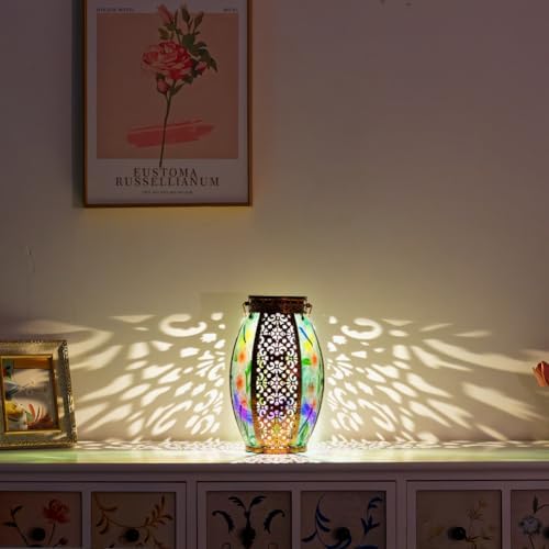 VEWOGARDEN Dragonfly Solar Lanterns for Outdoor Decor