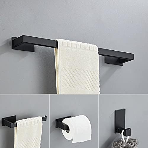 TYZK Shower Shelves Hardware Set Black 1