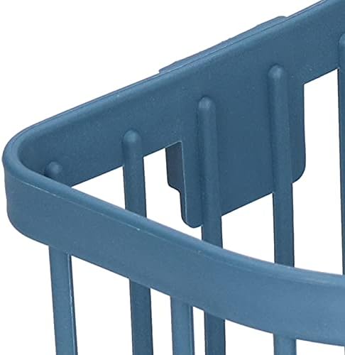Zerodis Toilet Paper Holder with Drainage and Hollow Design Dark Blue