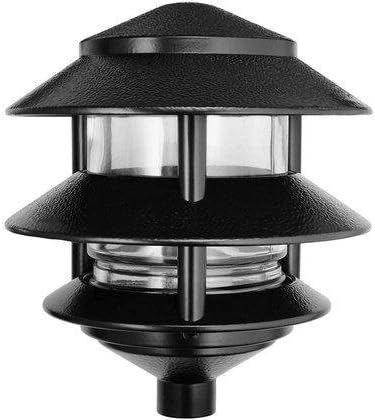 RAB Lighting LL322B 3 Tier Lawn Light Pack of 3 1