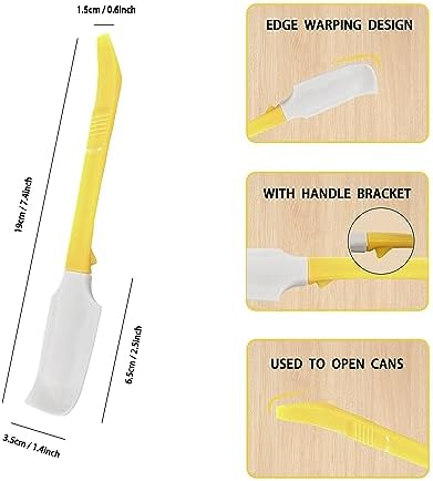 Barbaar Silicone Jam Spreader with Can Opener 2-Piece Set