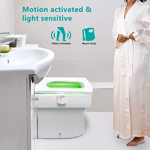 ZEZHOU Original Toilet Night Light 2 Pack