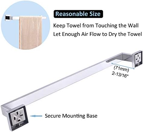Angle Simple 2374 Inch Stainless Steel Towel Bar