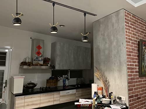 Dimmable Macaron Black Iron Pendant Light 32 Ft