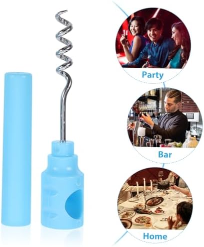 GRIRIW 5pcs Electric Wine Cap Opener Set