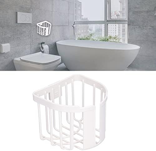 Yuleesiyp Large Capacity Wall Mounted Toilet Paper Holder White