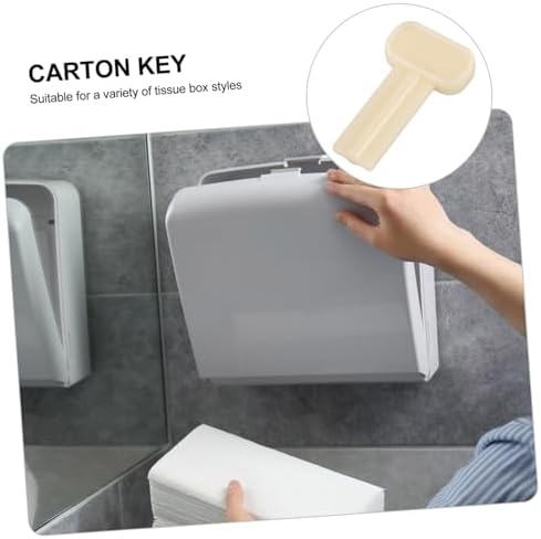 ERINGOGO Toilet Paper Dispenser Key for Enhanced Security and Easy Access
