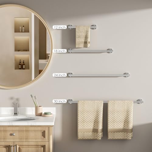 FORIOUS 14 Inch Towel Bar with Mounting Hardware
