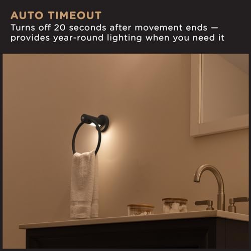 Enbrighten Motion Sensing Towel Ring with Night Light