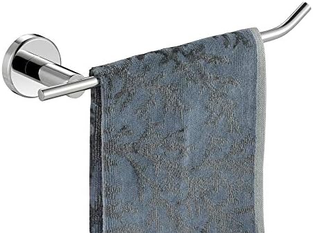 JQK Chrome Towel Ring 9 Inch Stainless Steel Bathroom Holder