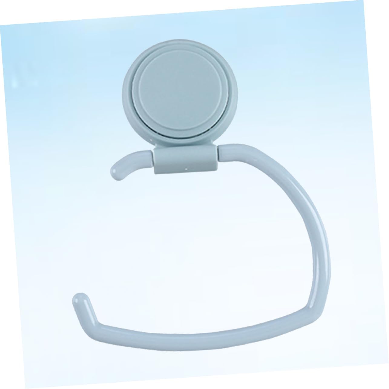 NUOBESTY 1Pc Nail Wall Mounted Tissue Holder Nordic Blue Design