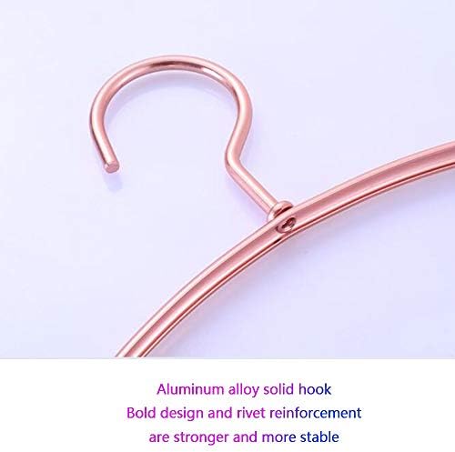 TBLOTYD Metal Hangers 50 Pack Non-Slip