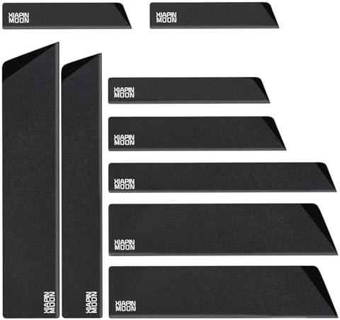 9-Piece Universal Knife Edge Guards - BPA-Free Non-Toxic ABS Plastic
