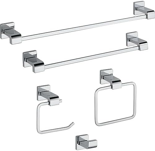 Delta Ara Hand Towel Holder Polished Chrome 1