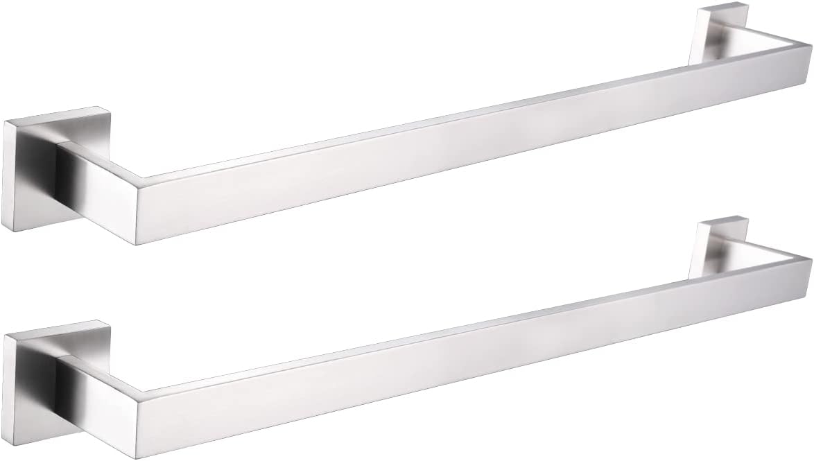 LANC 24 Inch Stainless Steel Towel Bars 2 Pack