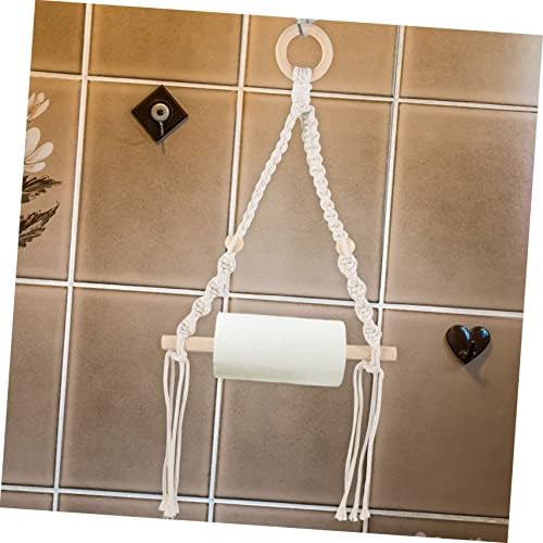 Bohemian Nautical Style Toilet Paper Holder Wall Mount