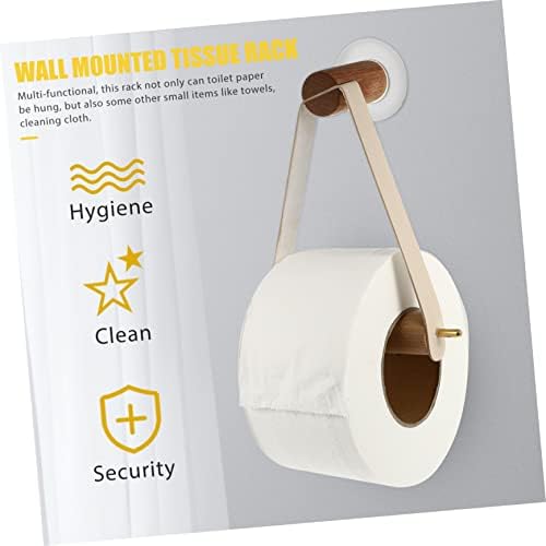 NUOBESTY Wall Mount Toilet Paper Holder Durable and Stylish