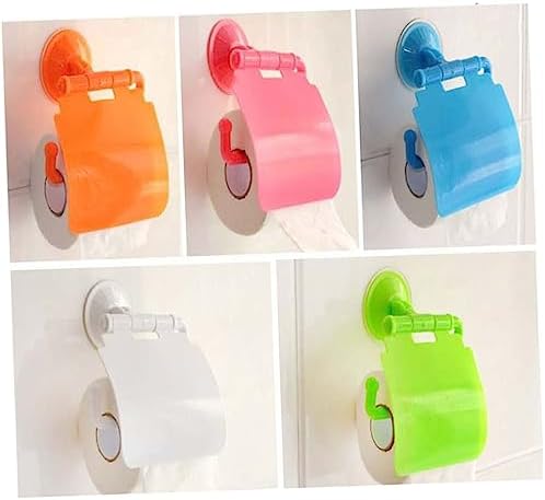 HEALEEP Wall Mounted Tissue Box Holder with Suction Cup