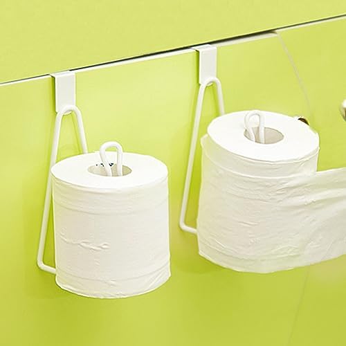Wedhapy Toilet Paper Holder Over The Tank - White