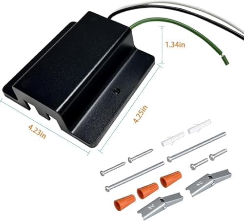 Bravsekai H Track Floating Connector for Track Lighting