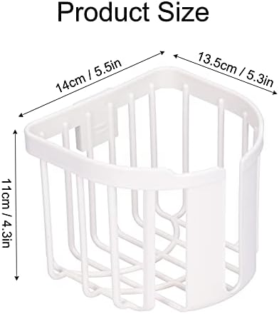Cyrank Toilet Paper Shelf Wall Mount Holder 1