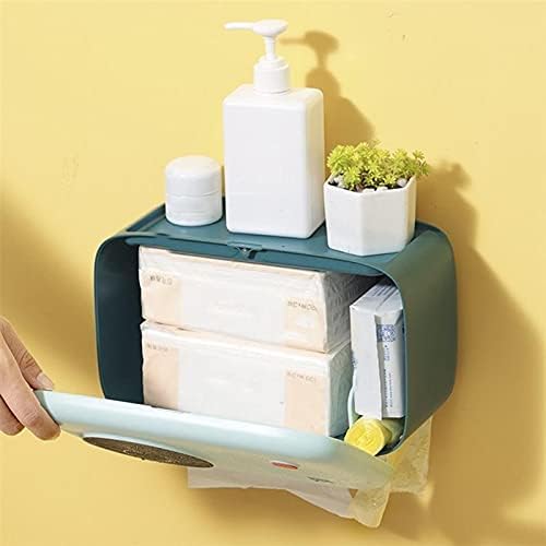 TYZK Blue Multifunctional Tissue Box Shelf