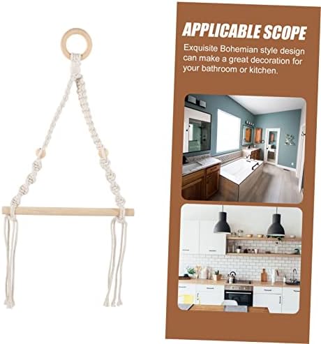 Nautical Macrame Toilet Paper Holder Decorative