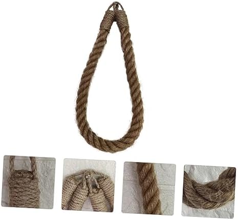 Vaguelly Rope Toilet Paper Holder Wall Mount Decor