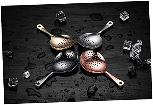 SHOWERORO Stainless Steel Cocktail Strainer with Slots 1