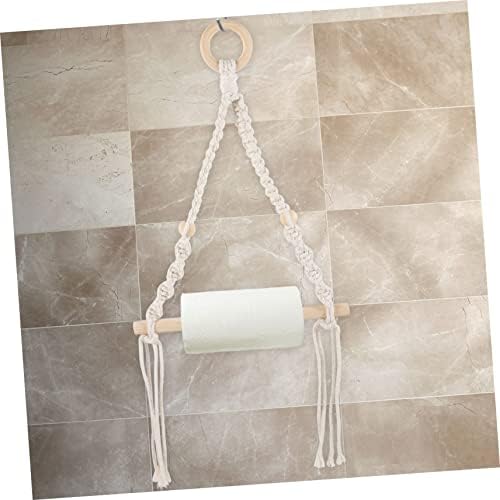 DOITOOL Bohemian Nautical Wall Mounted Paper Towel Holder