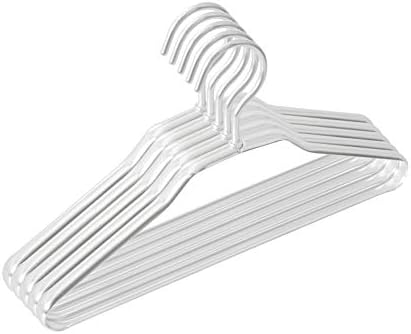TBLOTYD Silver Metal Hangers 20 Pack Non-Slip Durable