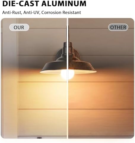Double Century 2-Pack Barn Light Outdoor Wall Sconce
