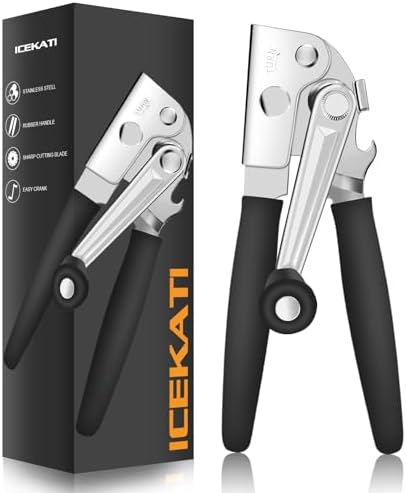 ICEKATI Heavy Duty Manual Can Opener With Magnet